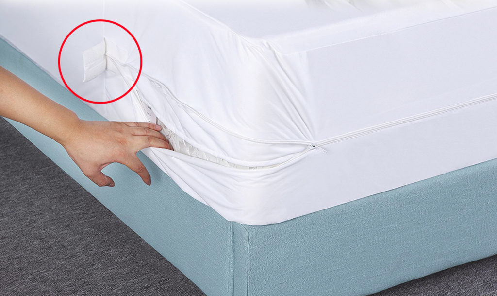 Low-Profile Zippered Mattress Covers (Fits 6”-9”)